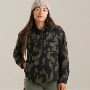 Roark Women's Green and Black Utility Jacket